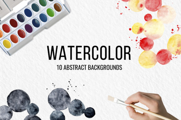 Abstract Watercolor Backgrounds: Your Creative Foundation