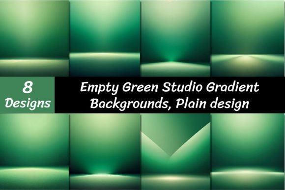 Green Studio Gradient Backgrounds: A Designer's Secret Weapon