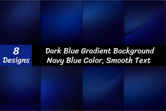 Mastering Visual Depth with Dark Blue Gradient Backgrounds