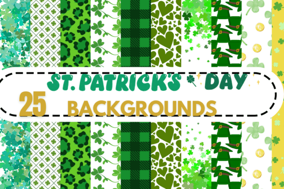 St Patrick's Day Cathedral Backgrounds