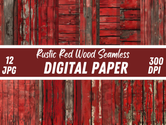 Warmth & Character: Using Rustic Red Wood Textures
